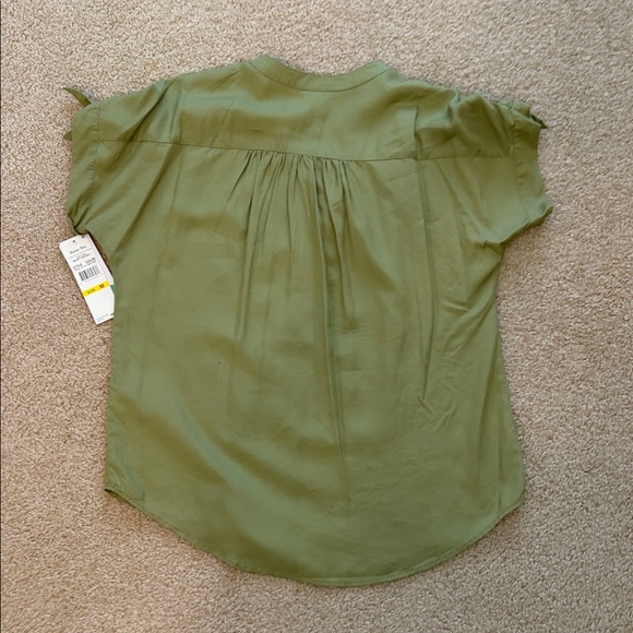 Ruby Rd. Sage Green Blouse - Picture 2 of 3